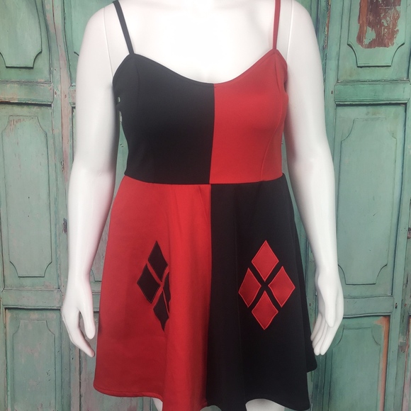 17+ Dress Plus Size Harley Quinn Costume PNG